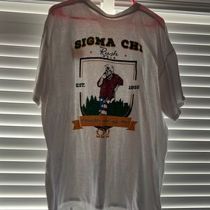 University of Arkansas Sigma Chi rush T-shirt